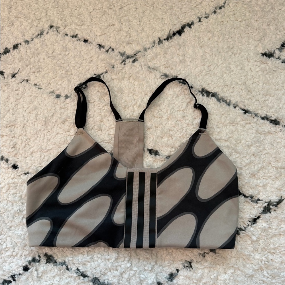 Adidas x marimekko - Black and Gray - Sports Bra
